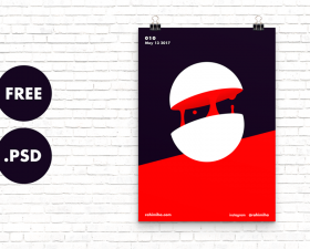 Free Poster Mockup