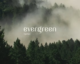 Evergreen Free Typeface