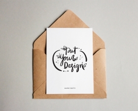 Free Postcard Mockup