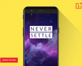OnePlus 5 Mockup
