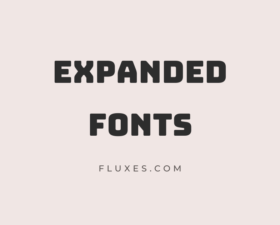 67 Best Expanded Fonts