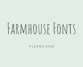 63 Best Farmhouse Fonts