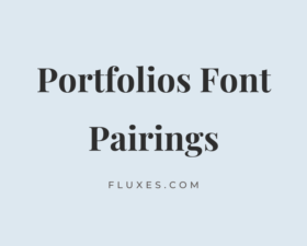 36 Best Font Pairings for Portfolios