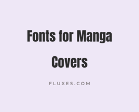 66 Best Fonts for Manga Covers