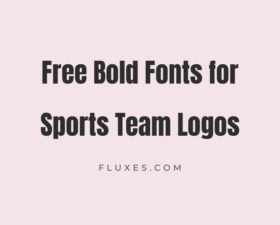 60 Best Free Bold Fonts for Sports Team Logos
