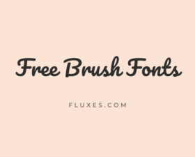 73 Best Free Brush Fonts