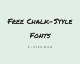 65 Best Free Chalk-Style Fonts