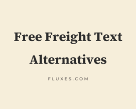 15 Best Free Fonts Alternatives to Freight Text