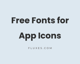 72 Best Free Fonts for App Icons