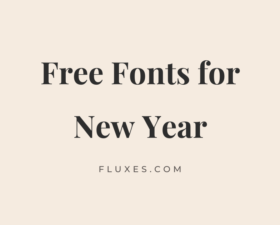 57 Best Free Fonts for New Year