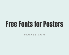 73 Best Free Fonts for Posters