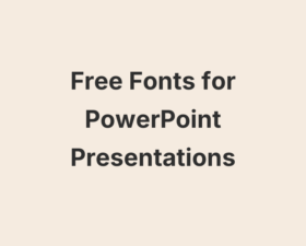 65 Best Free Fonts for PowerPoint Presentations
