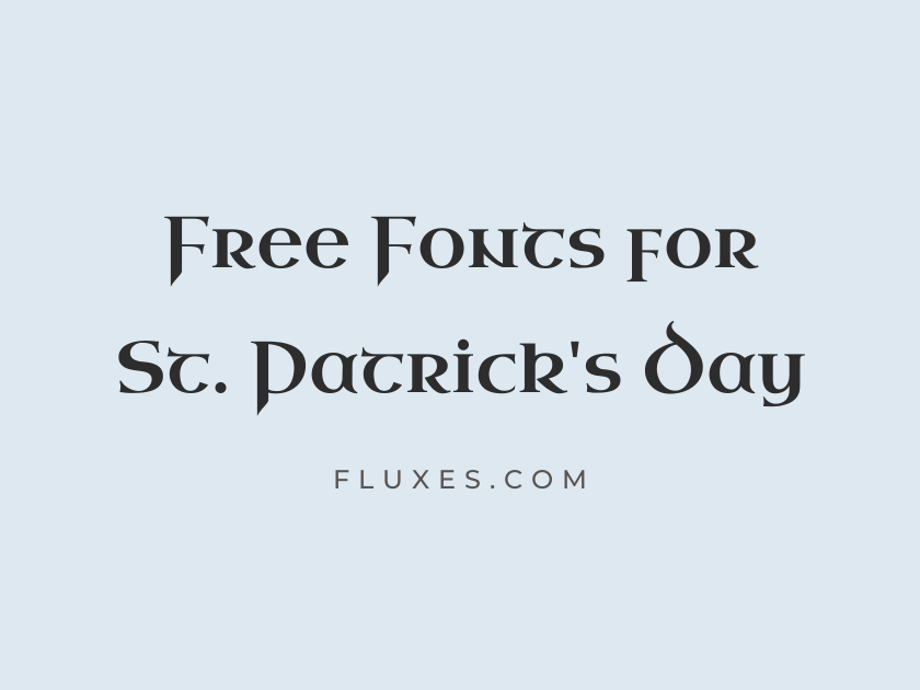 60 Best Free Fonts for St. Patrick’s Day