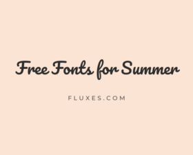 68 Best Free Fonts for Summer