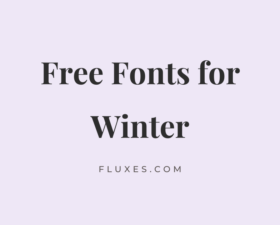 62 Best Free Fonts for Winter