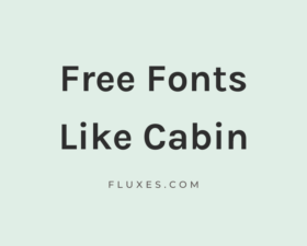 14 Best Free Fonts Similar to Cabin