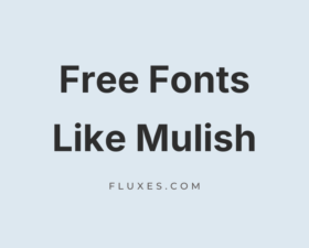 15 Best Free Fonts Similar to Mulish