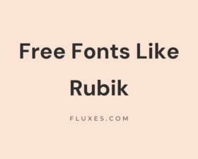 15 Best Free Fonts Similar to Rubik