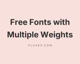 67 Best Free Fonts with Multiple Weights