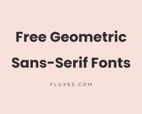 59 Best Free Geometric Sans-Serif Fonts