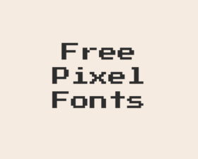 28 Best Free Pixel Fonts