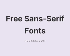 66 Best Free Sans-Serif Fonts