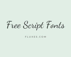 71 Best Free Script Fonts