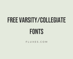 49 Best Free Varsity/Collegiate Fonts