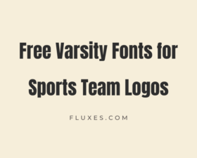 59 Best Free Varsity Fonts for Sports Team Logos