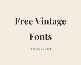 64 Best Free Vintage Fonts