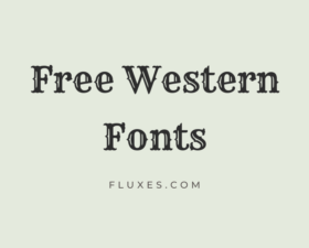 53 Best Free Western Fonts