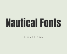 60 Best Nautical Fonts